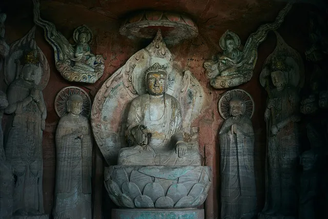 Chongqing Dazu Rock Carvings, Chongqing.