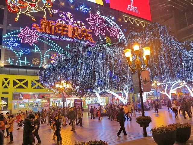 Jiefangbei Liberation Monument, Chongqing.