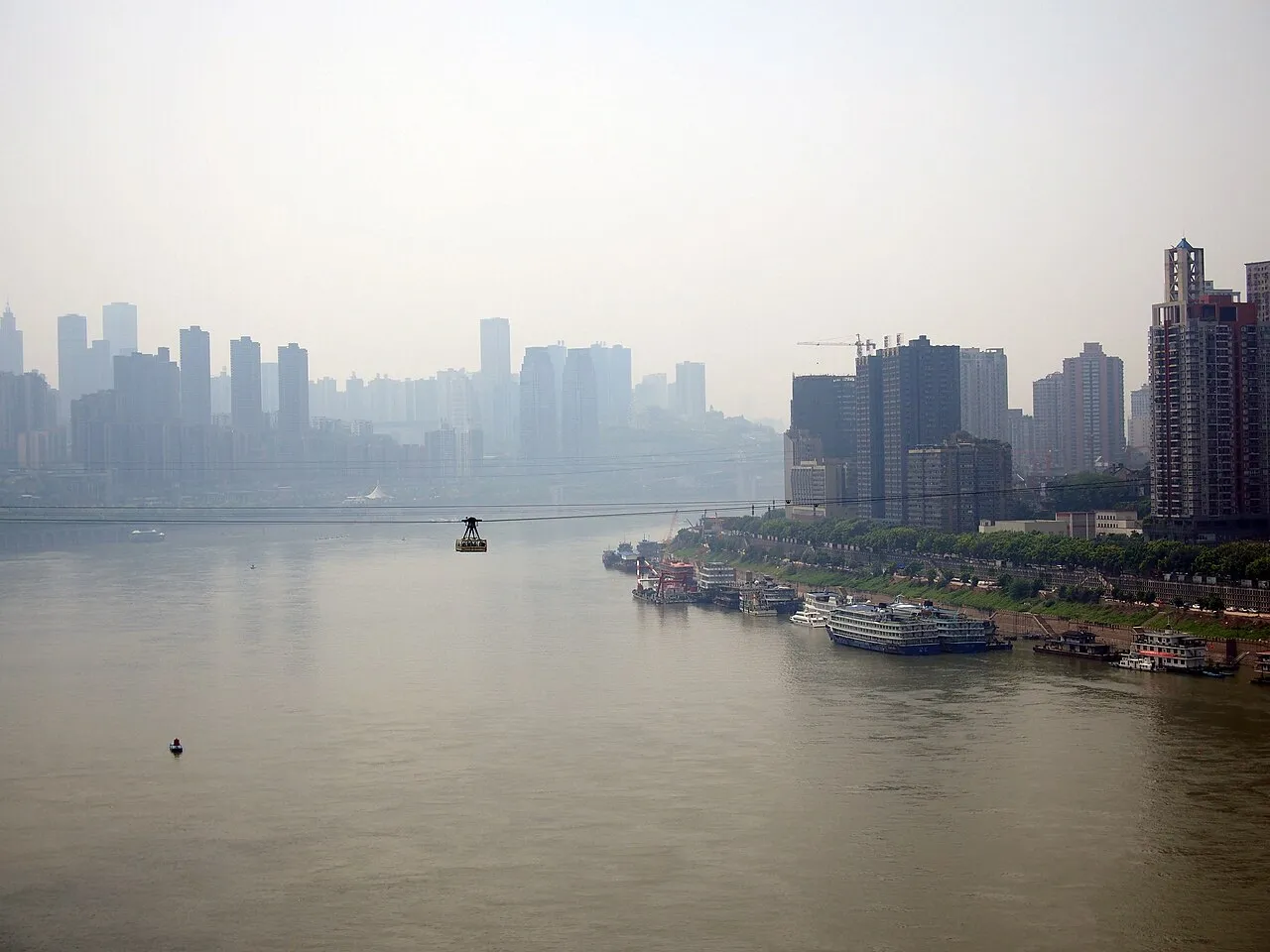 Chongqing Yangtze River Cableway, Chongqing.