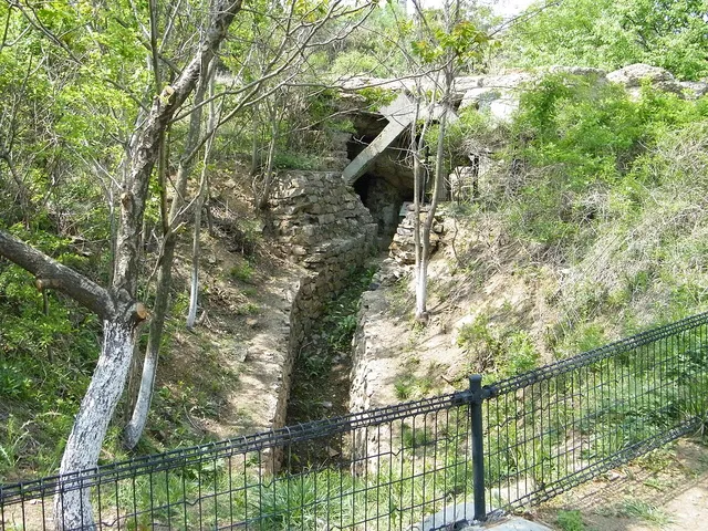 Dongjiguanshan Historic Site, Dalian.