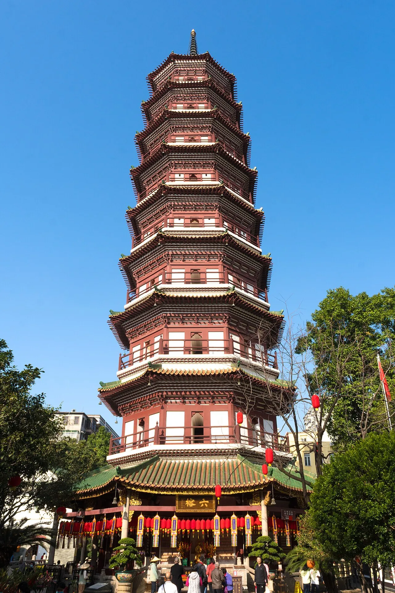 Temple of the Six Banyan Trees, Guangzhou.