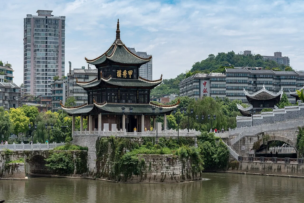 Jiaxiu Tower, Guiyang.