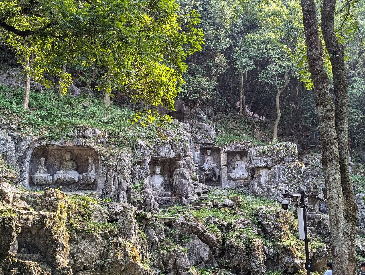 Lingyin Temple and Feilai Peak, Hangzhou.
