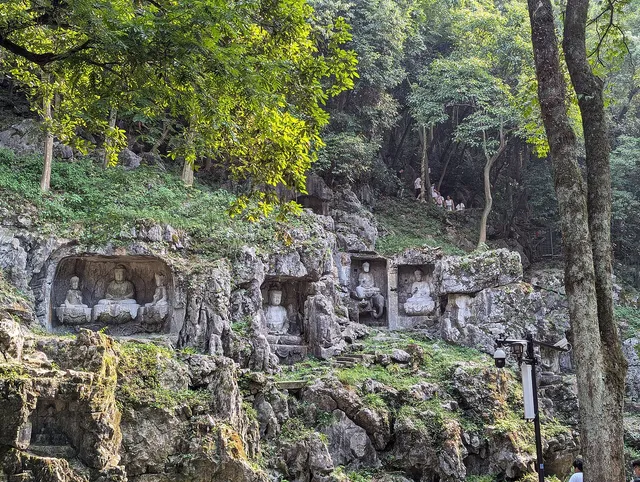 Lingyin Temple and Feilai Peak, Hangzhou.