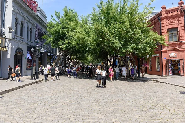 Central Street European-Style Quarter, Harbin.
