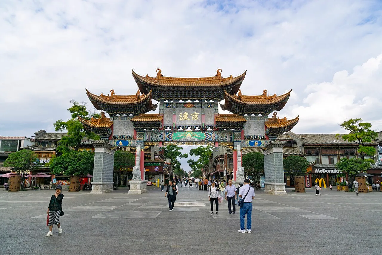 Guandu Ancient Town, Kunming.