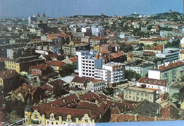 Qingdao’s old town west of Zhongshan Road, photographed in 1991.