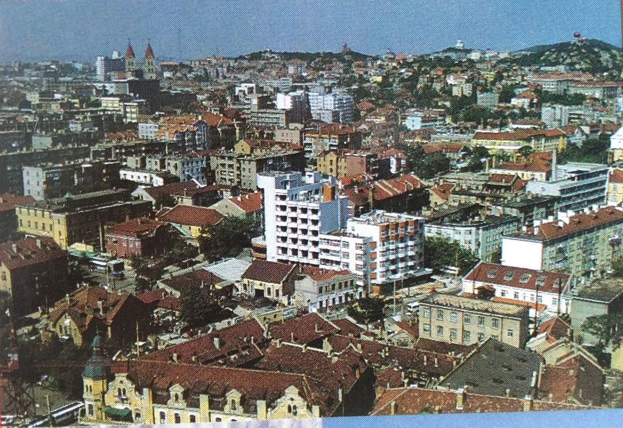 Qingdao’s old town west of Zhongshan Road, photographed in 1991.