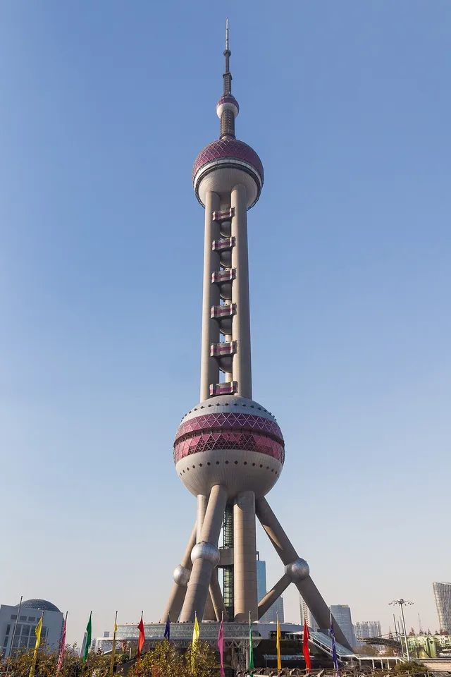 Oriental Pearl Radio & TV Tower, Shanghai.