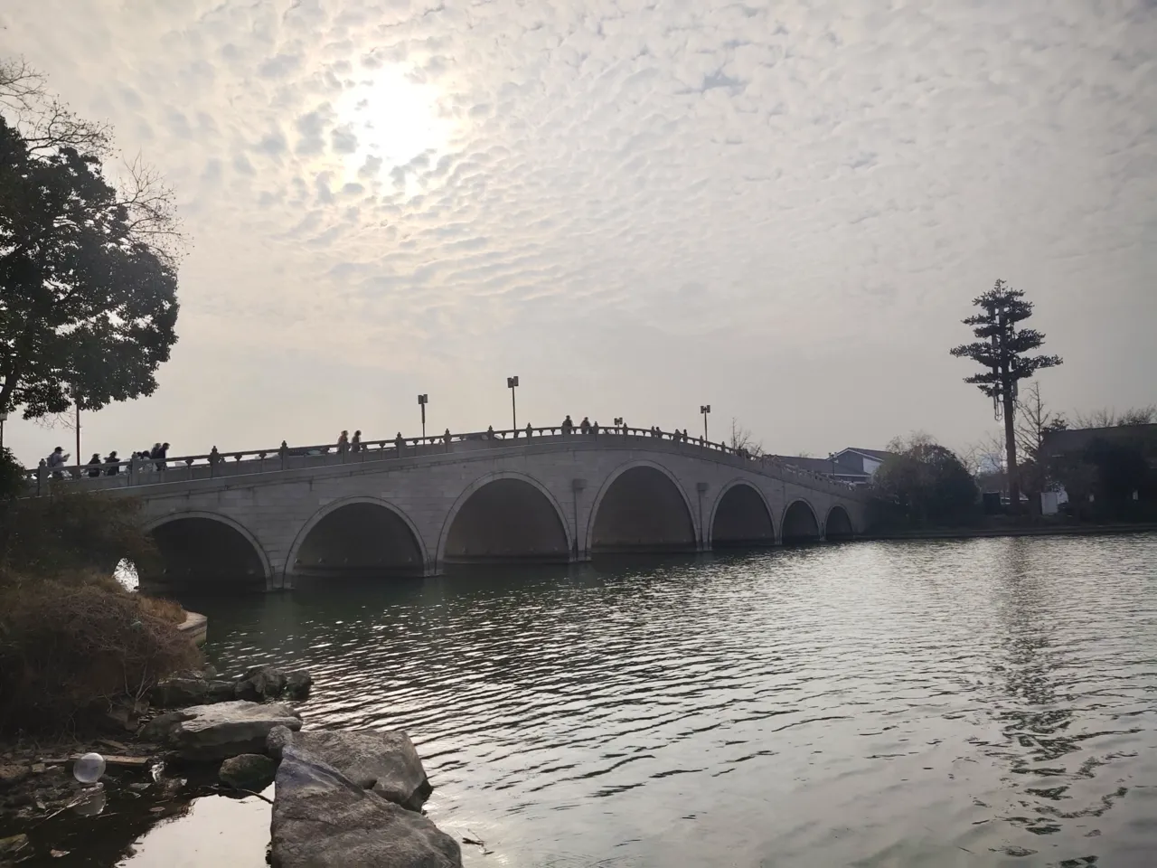 Jinji Lake Scenic Area, Suzhou.