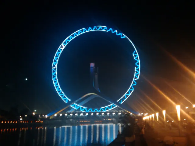 Tianjin Eye Ferris Wheel, Tianjin.