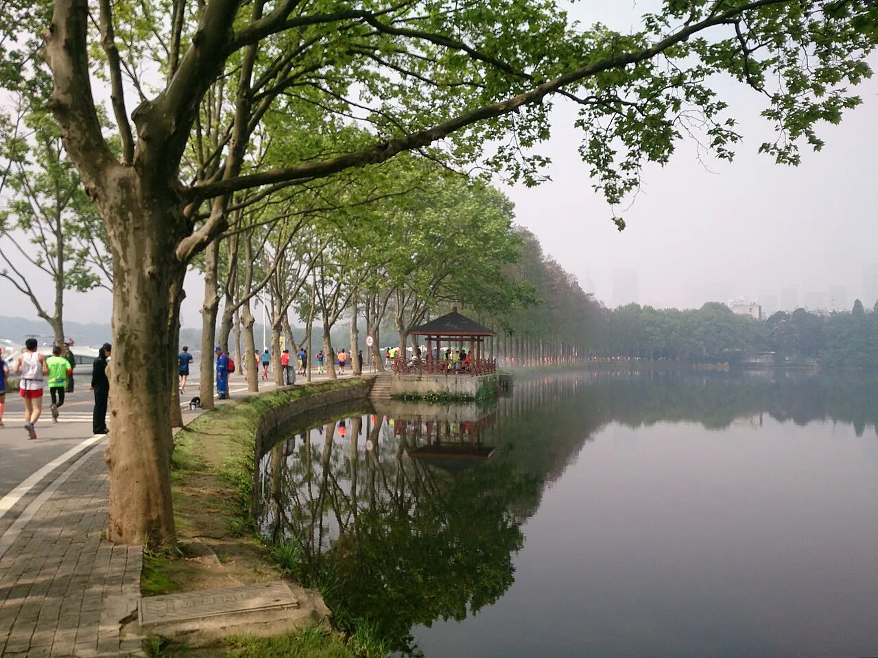 Wuhan East Lake Scenic Area, Wuhan.