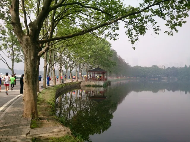 Wuhan East Lake Scenic Area, Wuhan.