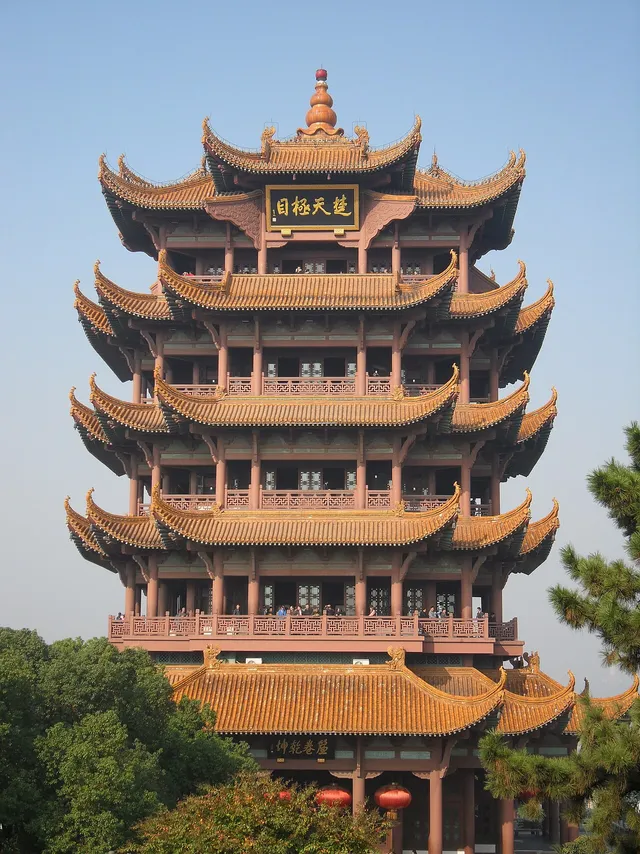 Yellow Crane Tower Park, Wuhan.