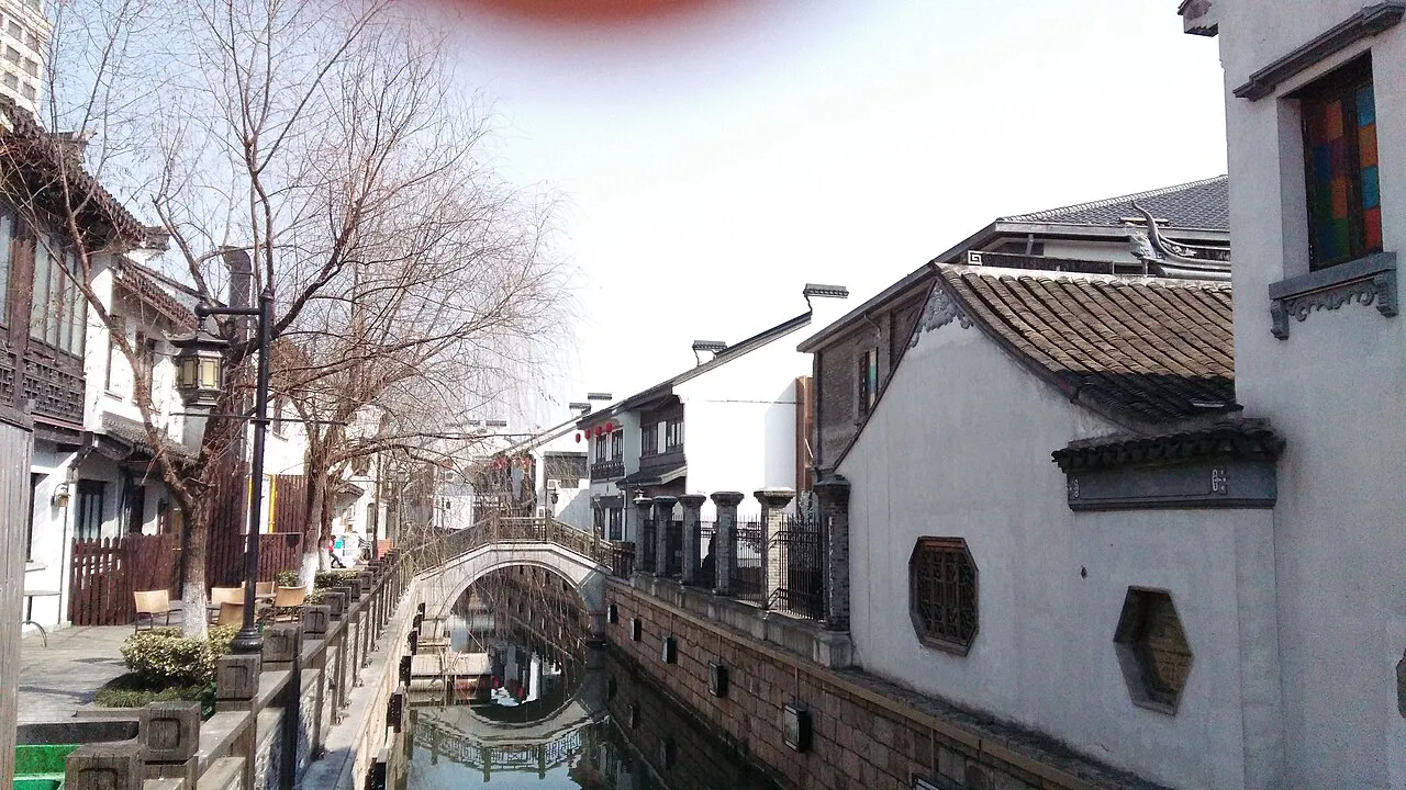 Qingming Bridge and Ancient Canal, Wuxi.