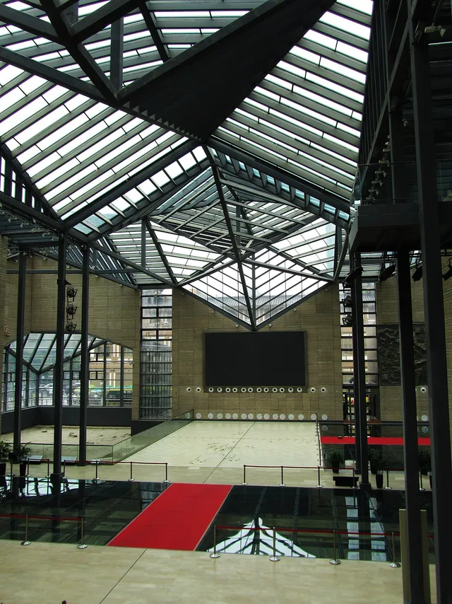 The performance hall inside Tang West Market Museum, Xi’an.