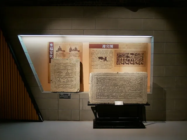 An exhibition at the Han Terracotta Warriors museum within Xuzhou’s Han Culture Scenic Area.